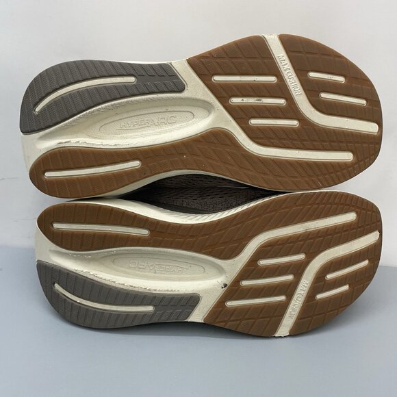 Skechers Go Walk Sneakers Shoe Max Cushioning Arch Fit Comfort Taupe Gray Mens 9 - Picture 12 of 13